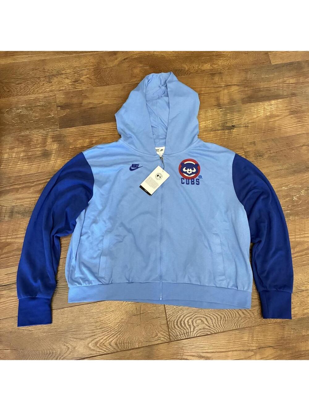 Nike Chicago Cubs Cooperstown Collection zip-up hoodie Women’s XXL